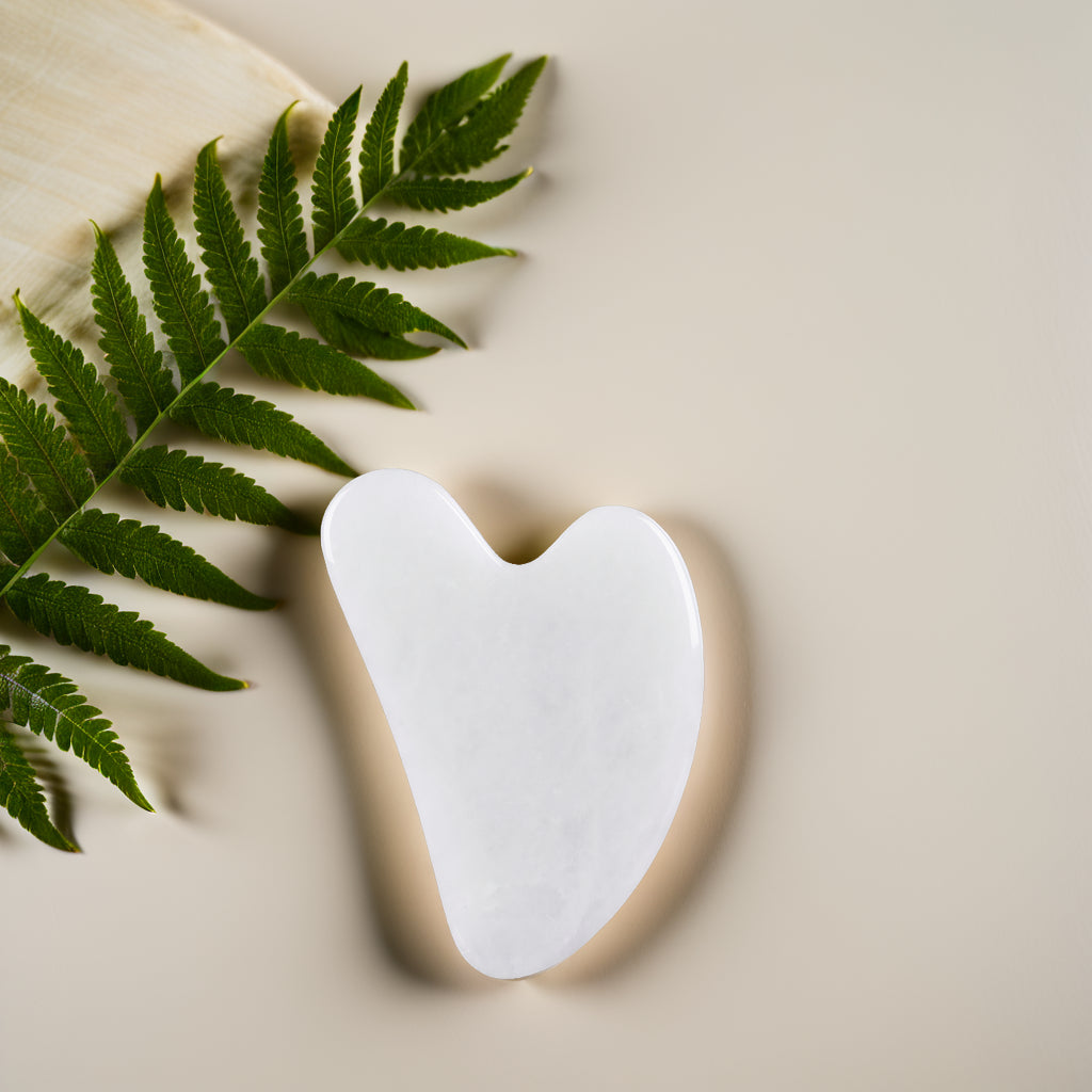 Gua Sha en Jade Naturel Kōra™ – Massage & Bien-Être