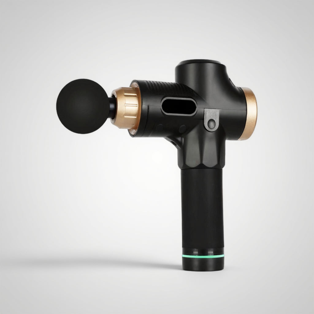 Pistolet de massage Professionnel Kōra™ – 30 vitesses & 6 embouts pro