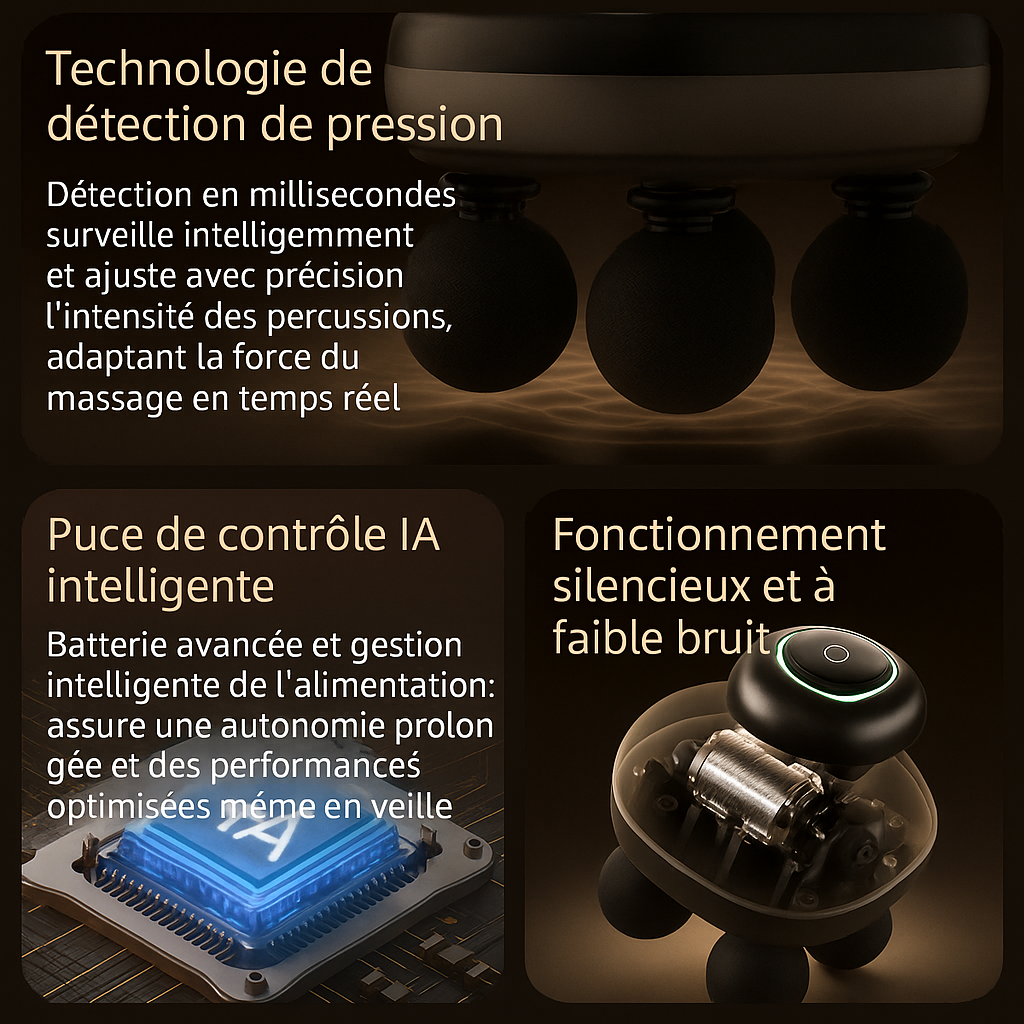 Kōra™ Masseur Musculaire Intelligent Compact