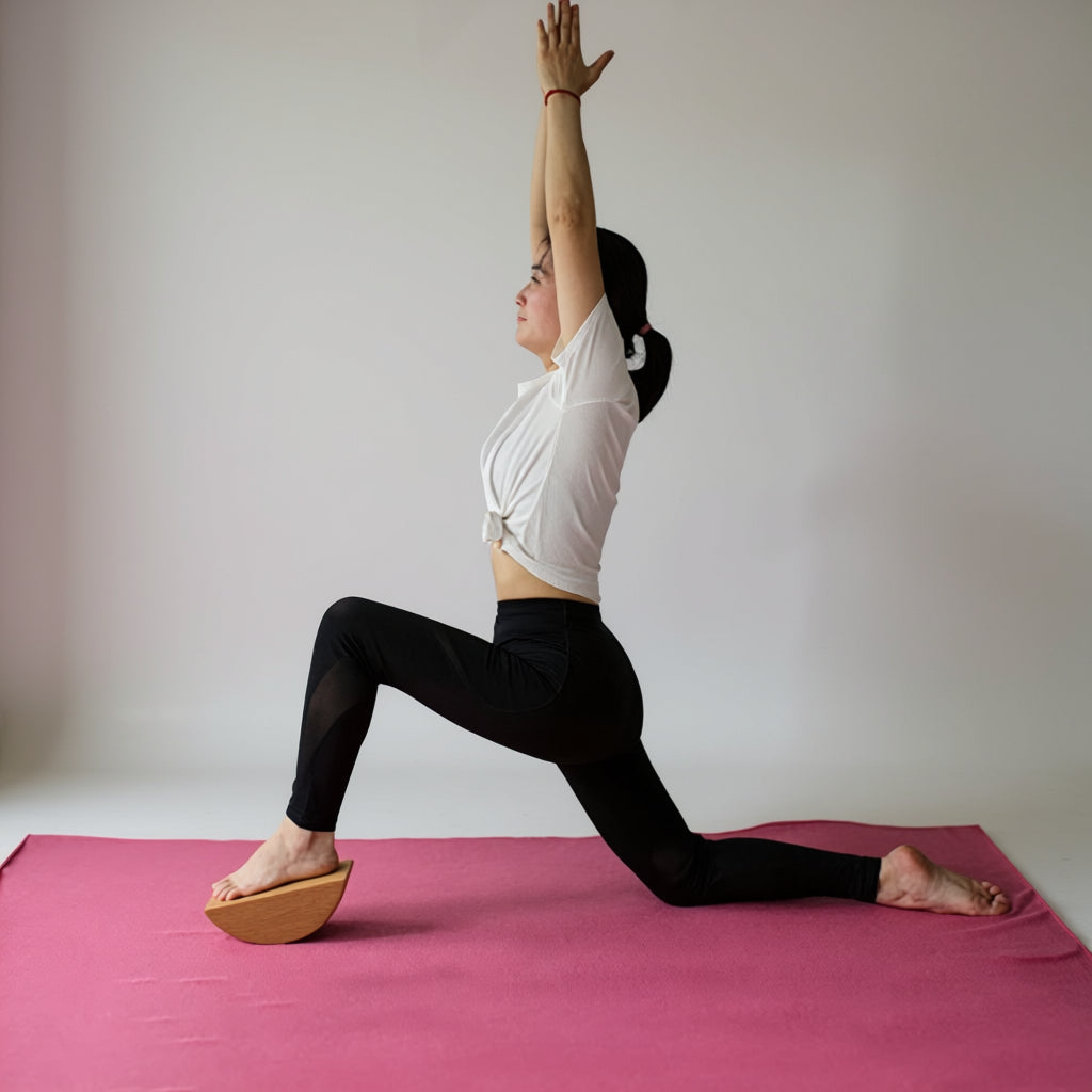 Bloc yoga Kōra™ – Liège demi-lune, équilibre & stabilité