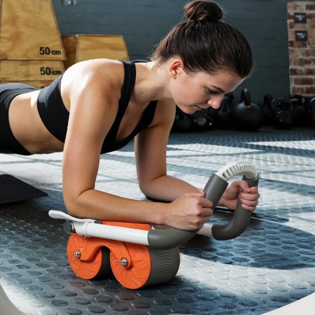 Roue abdominale Kōra™ – Rebond automatique & double stabilité