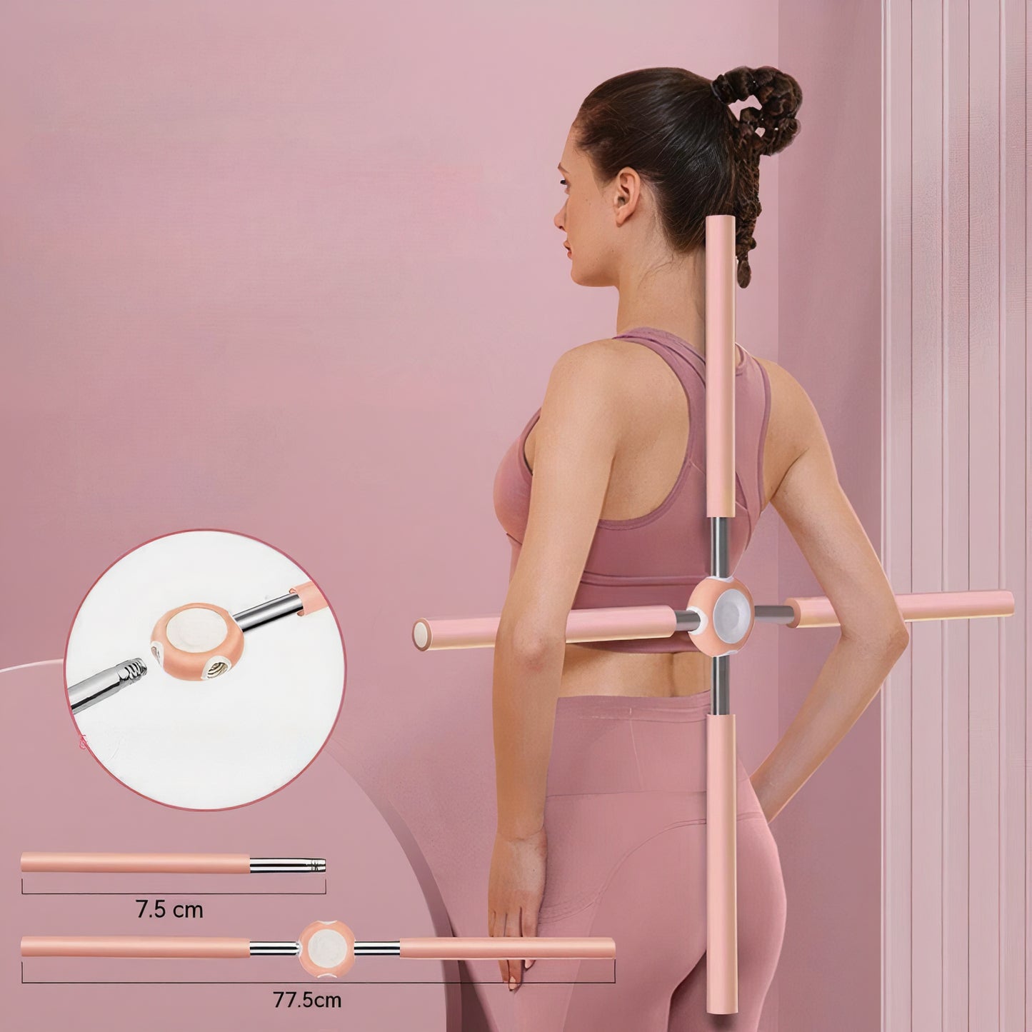 Bâton d’Étirement Yoga – Kōra™