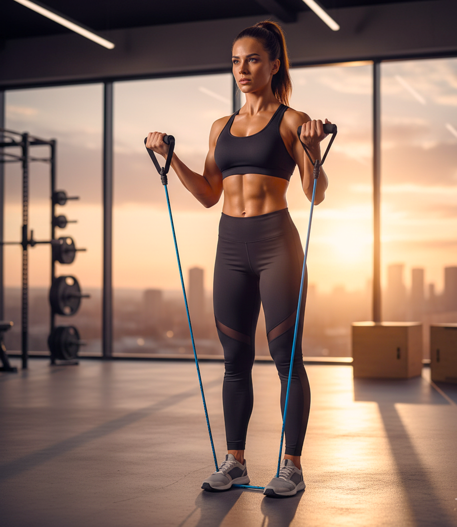 Bande élastique Kōra™ – Résistance, musculation & yoga