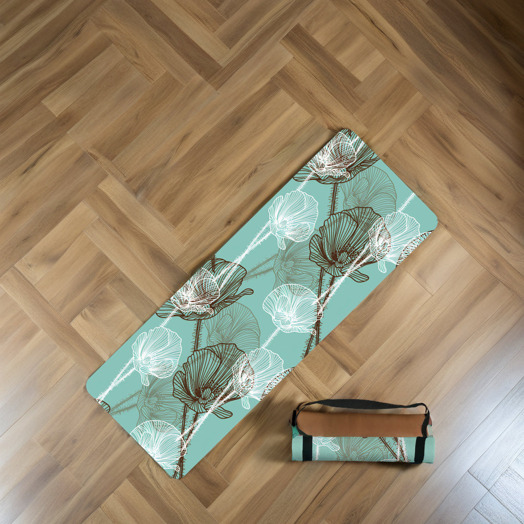 Tapis de Yoga Suédine Naturelle Kōra™ – Ultra Fin (1,5 mm) & Antidérapant