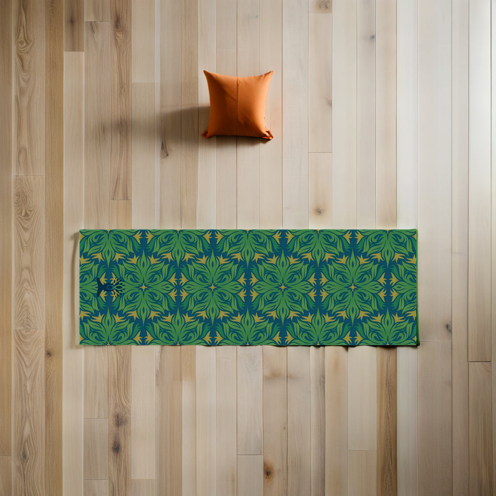 Tapis de Yoga Antidérapant Ultra Fin Kōra™ – Microfibre Haute Adhérence