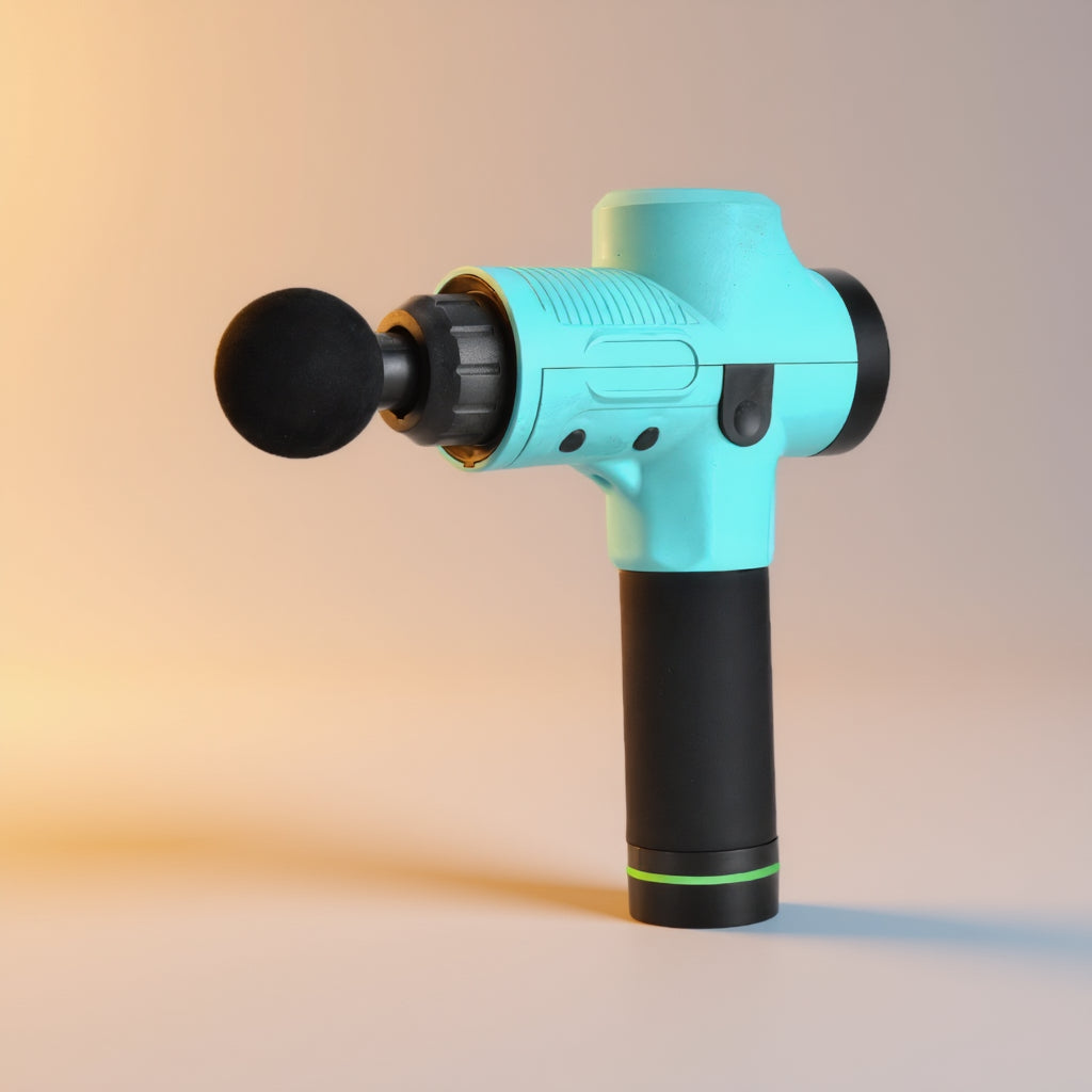 Pistolet de massage Professionnel Kōra™ – 30 vitesses & 6 embouts pro