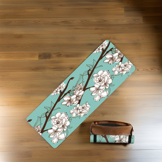 Tapis de Yoga Suédine Naturelle Kōra™ – Ultra Fin (1,5 mm) & Antidérapant