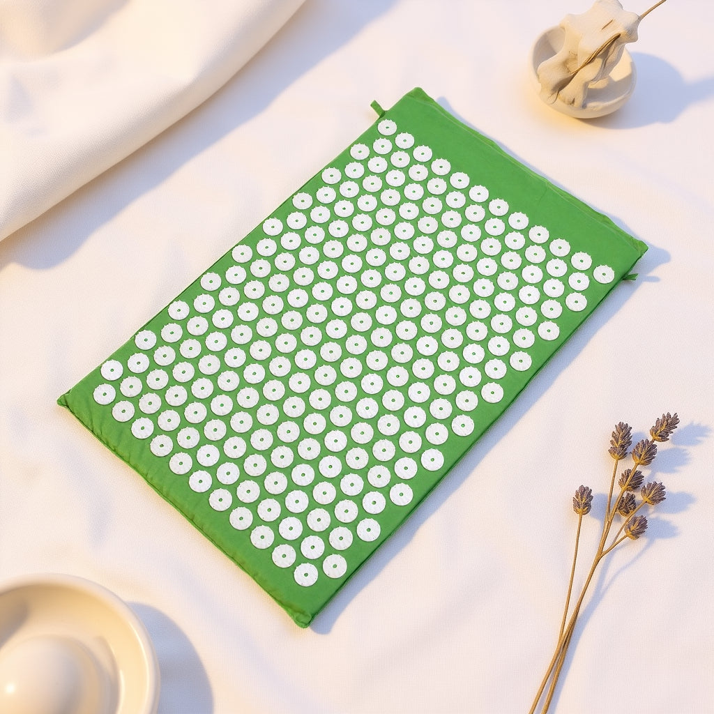 Kōra™ Set d’Acupression – Tapis & Oreiller de Massage Thérapeutique