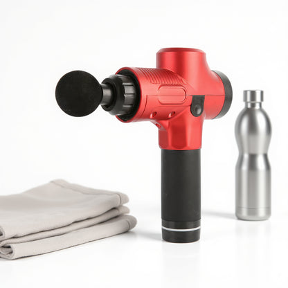 Pistolet de massage Professionnel Kōra™ – 30 vitesses & 6 embouts pro