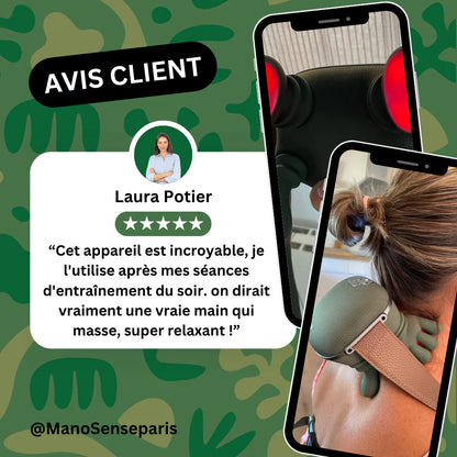 Kōra™ | Masseur Épaules & Nuque           (1 Acheté = 1 Offert)