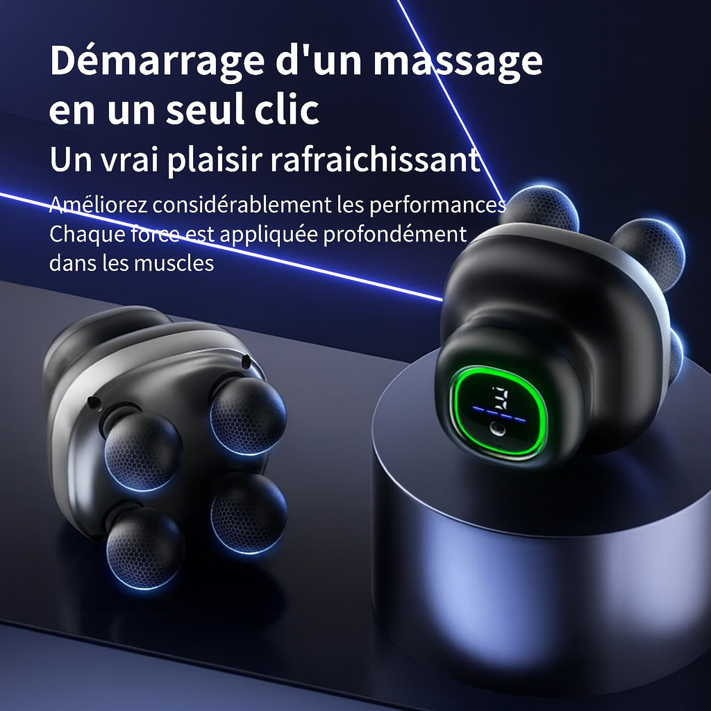 Kōra™ Masseur Musculaire Intelligent Compact