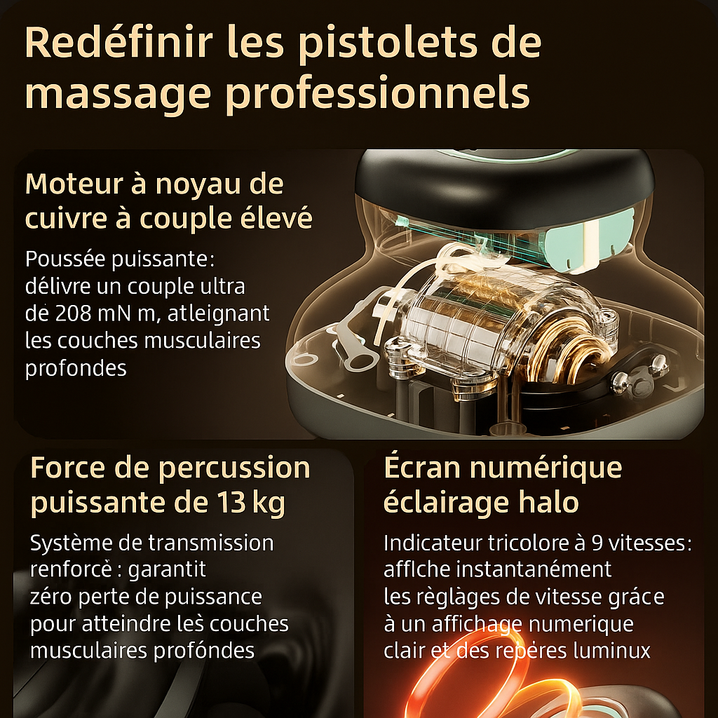 Kōra™ Masseur Musculaire Intelligent Compact