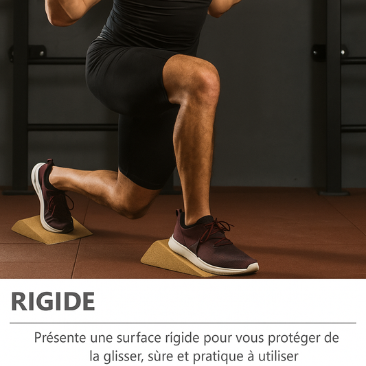 Bloc de coin Kōra™ – Liège naturel antidérapant pour squats