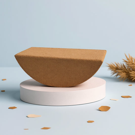 Bloc yoga Kōra™ – Liège demi-lune, équilibre & stabilité