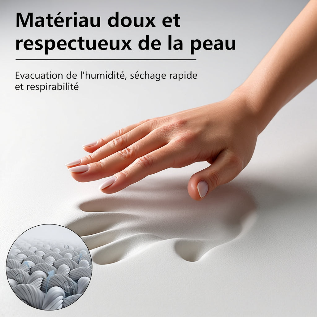 Kōra™ Oreiller de Massage 3-en-1 Intelligent Chauffant et Vibrant