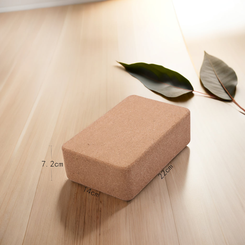 Brique de Yoga en Liège Kōra™ – Haute Densité & Stabilité