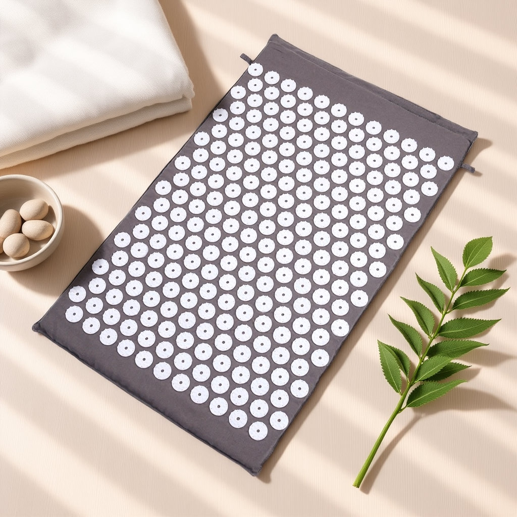 Kōra™ Set d’Acupression – Tapis & Oreiller de Massage Thérapeutique